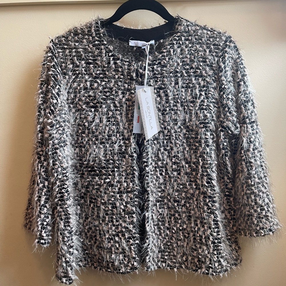 Pretty “Eyelash” Jacket